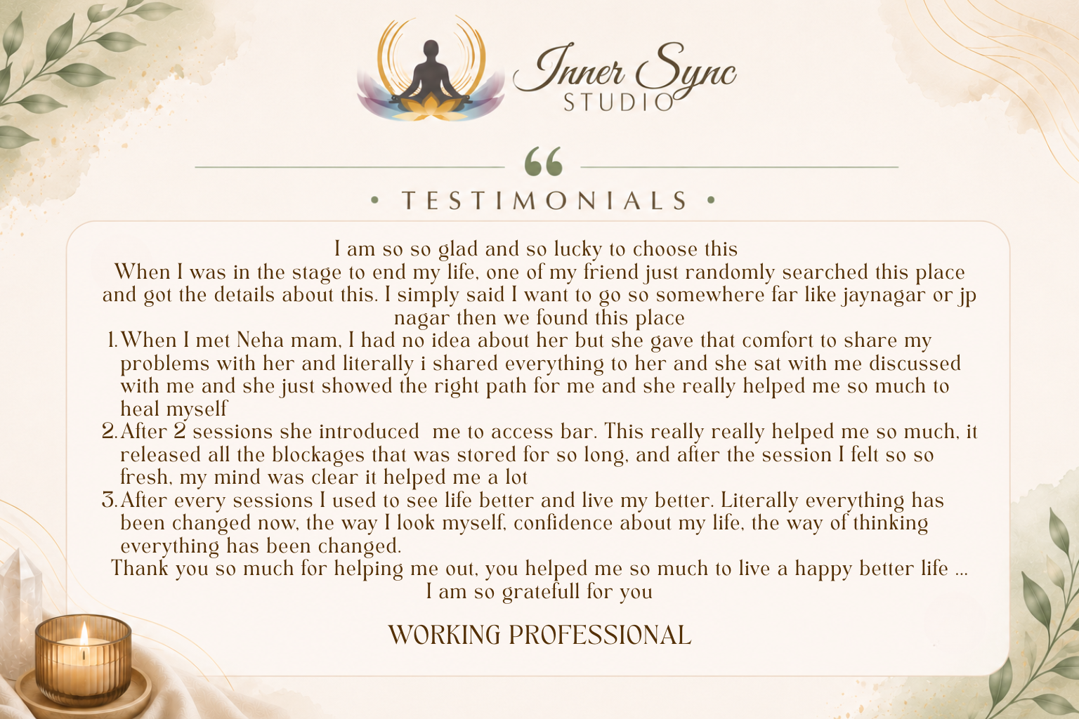 Testimonials